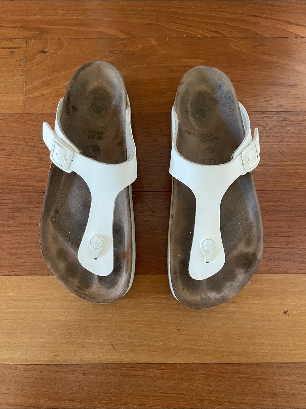 Papillio by Birkenstock White Gizeh Thong Sandals - Picture 3 of 4